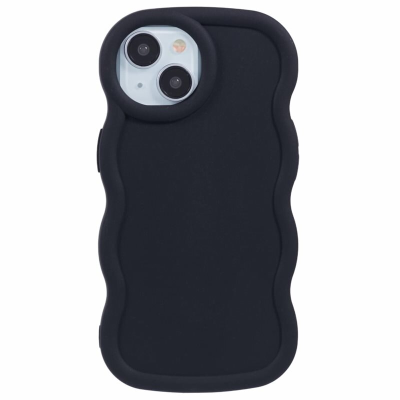 Wavy Edge TPU Skal iPhone 13 Svart