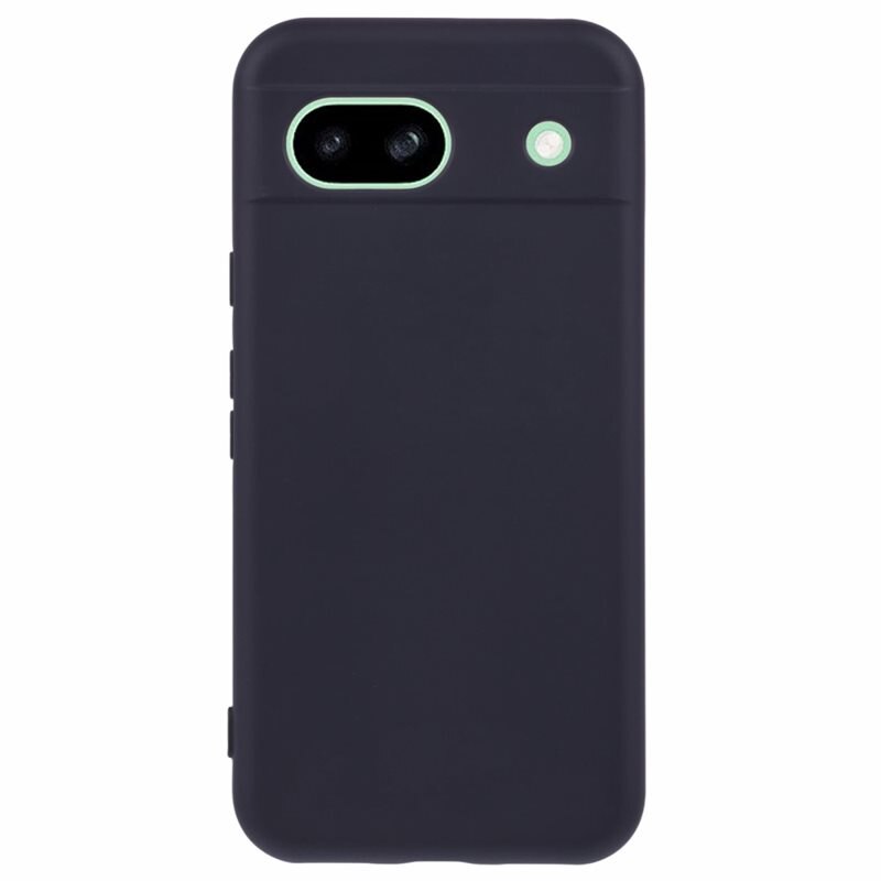 Stöttåligt Skal TPU Google Pixel 8a Svart - Snyggt skal med skydd för linserna
