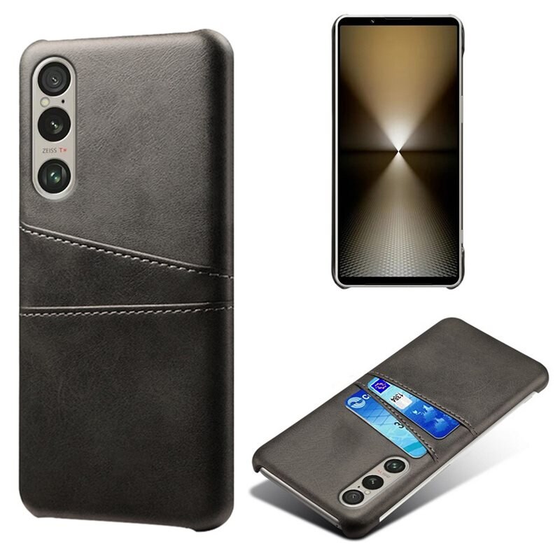 tectTech Card Slots Case Sony Xperia 1 VI Svart - Mobilskal med korthållare