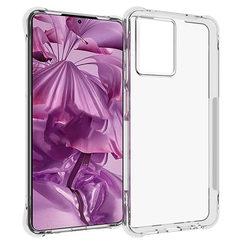 tectTech TPU Case Extra HMD Pulse Pro Clear - Mobilskal med tåligt kantskydd