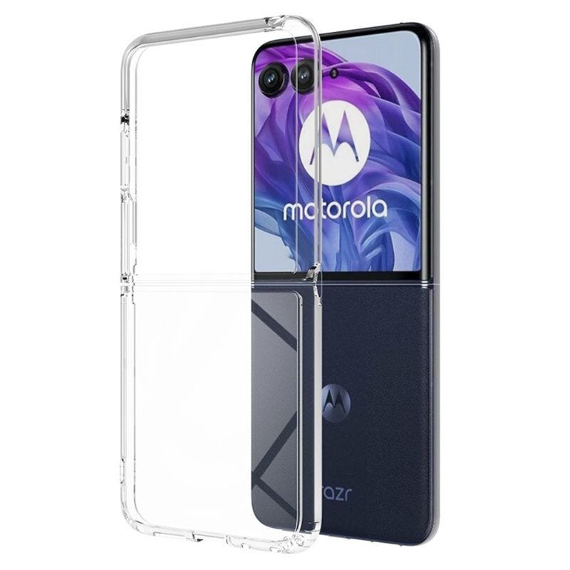 tectTech Hybridskal Motorola Razr 50 Ultra Genomskinlig