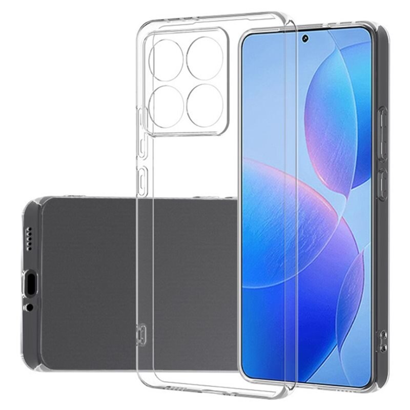 tectTech TPU Case Xiaomi 14T Genomskinlig - Prisvärt mobilskal av hög kvalitet