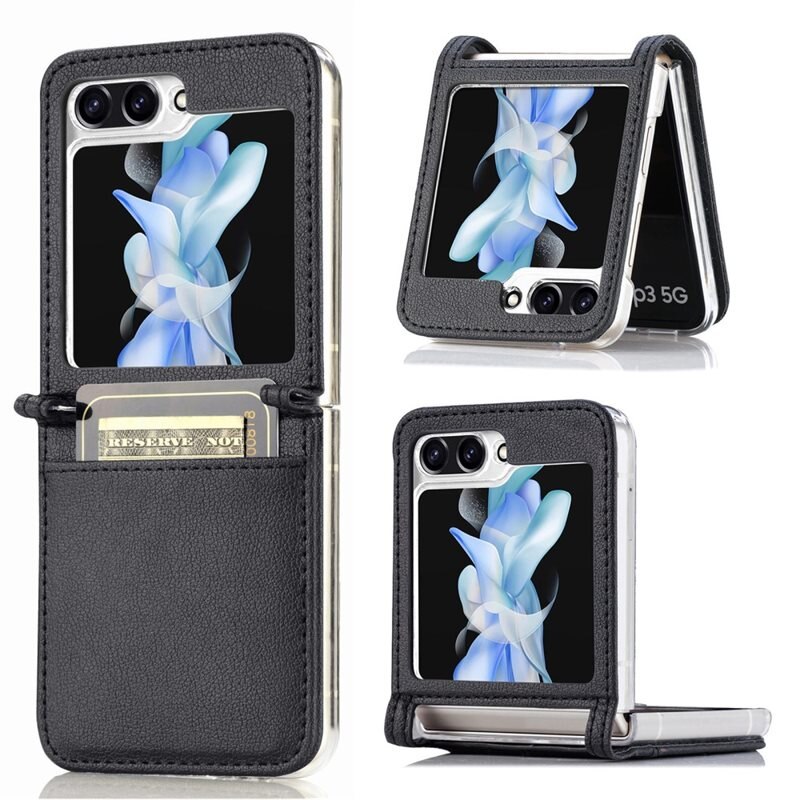 tectTech Slim Card Wallet Samsung Galaxy Z Flip 7 FE Svart