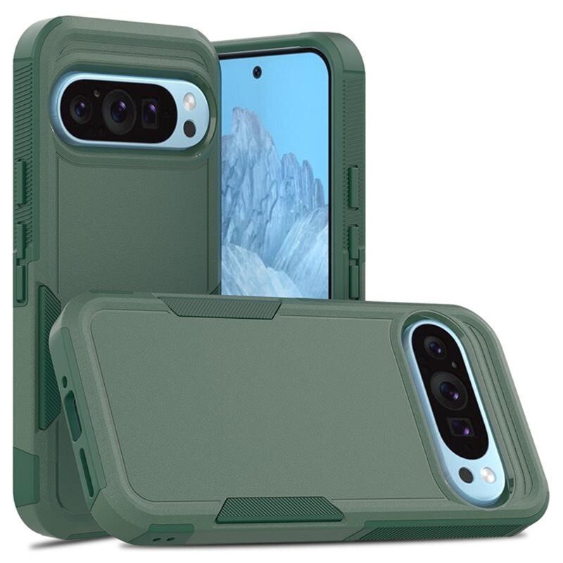 tectTech Off-road Hybridskal Google Pixel 9 Pro grön