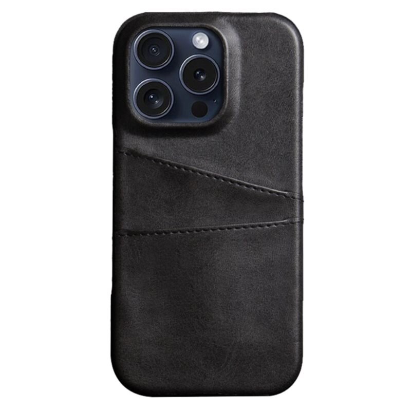 tectTech Card Slots Case iPhone 16 Pro Max Svart - Mobilskal med korthållare