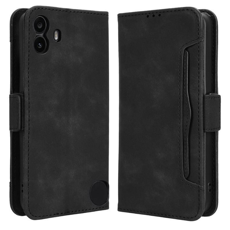 Multi Plånboksfodral Nothing CMF Phone 1 svart - Mobilfodral - Kortfack och sedelficka