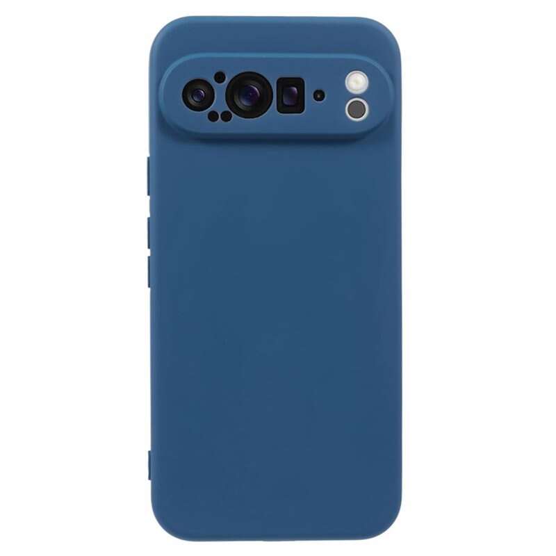 Stöttåligt Skal TPU Google Pixel 9 Pro Blå - Snyggt skal med skydd för linserna