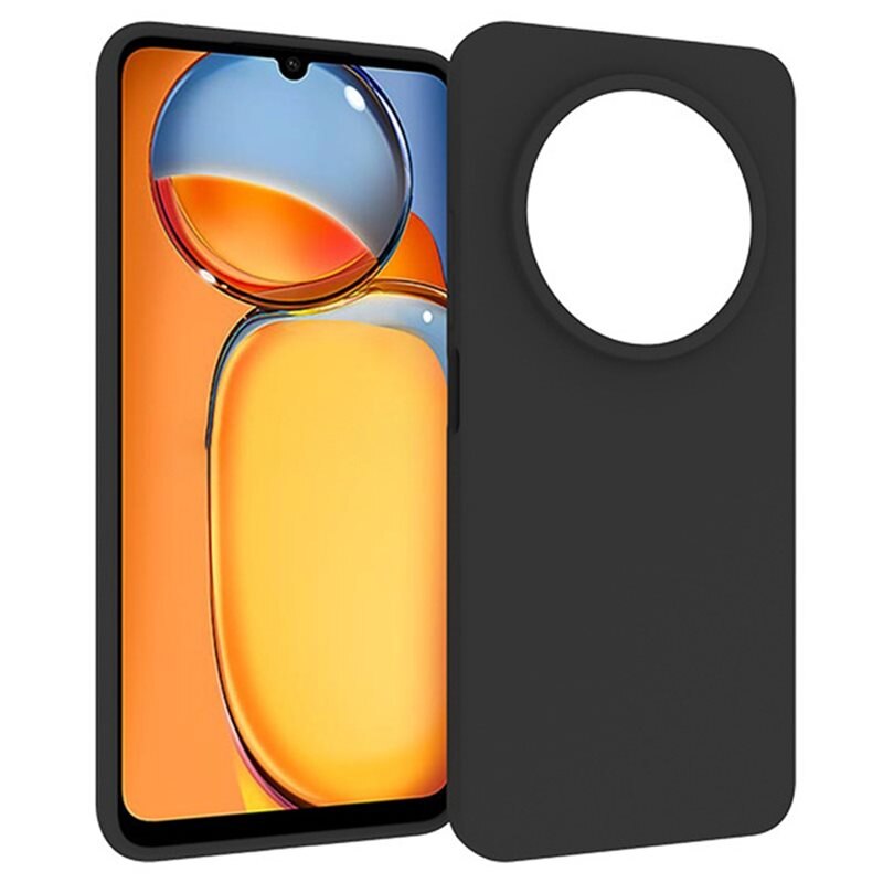 tectTech TPU Case Xiaomi Redmi 14C Svart - Prisvärt mobilskal av hög kvalitet