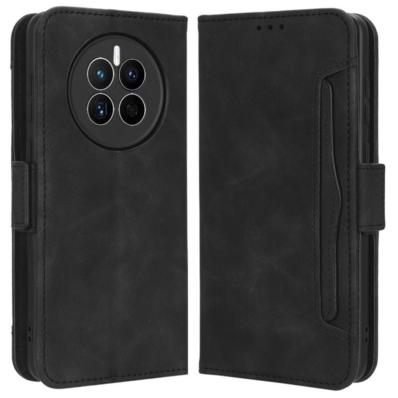 Multi Plånboksfodral Huawei Mate 50 svart - Mobilfodral - Kortfack och sedelficka
