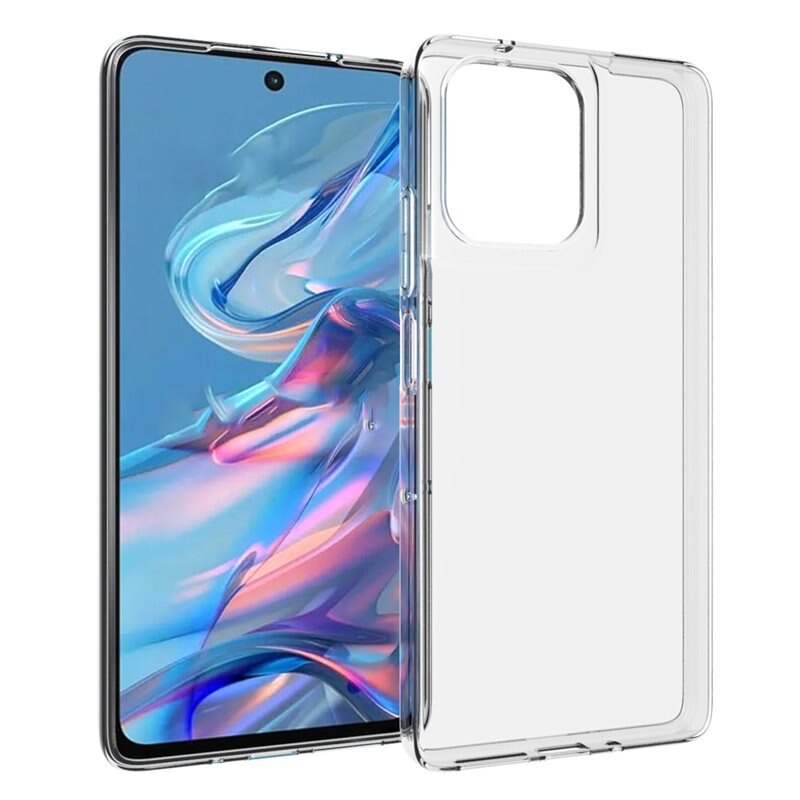 tectTech TPU Case Motorola Moto G75 Genomskinlig - Prisvärt mobilskal av hög kvalitet