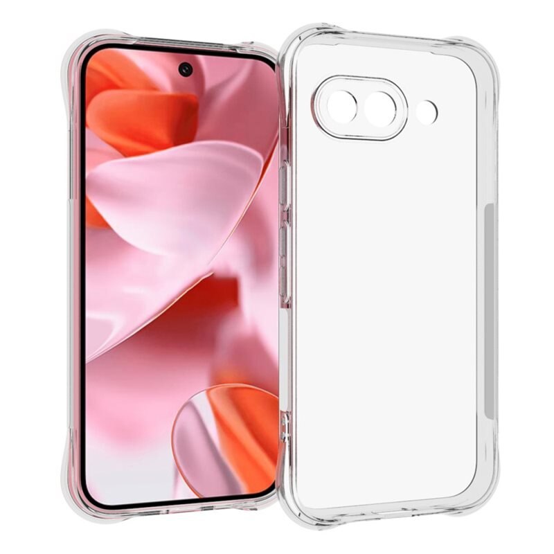 tectTech TPU Case Extra Google Pixel 9a Clear - Mobilskal med tåligt kantskydd