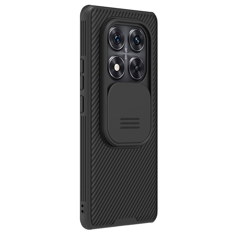 Nillkin CamShield Skal Xiaomi Redmi Note 14 Pro Svart - Skal med inyggt kameraskydd