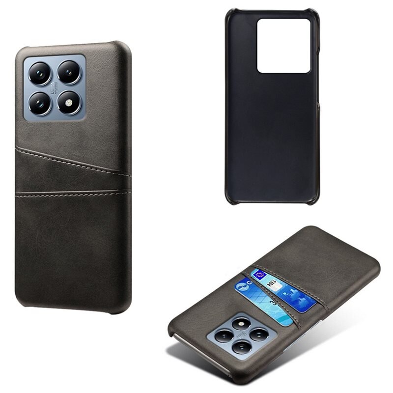 tectTech Card Slots Case Xiaomi 14T Pro Svart - Mobilskal med korthållare
