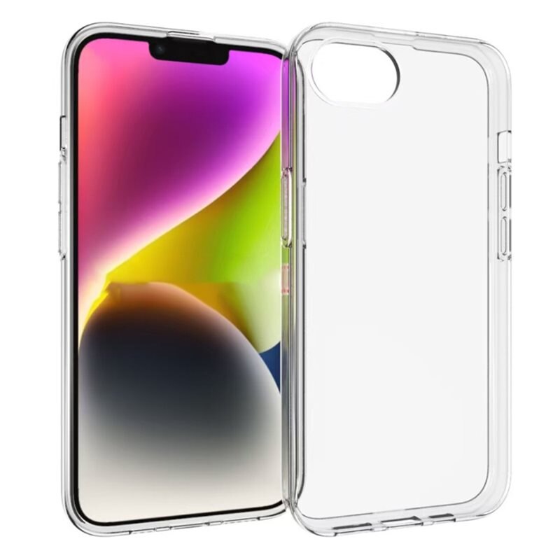 tectTech TPU Case iPhone 16e Genomskinlig - Prisvärt mobilskal av hög kvalitet