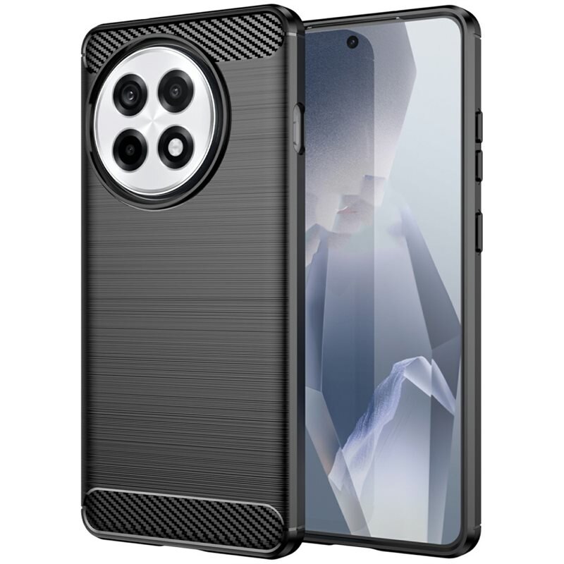 tectTech OnePlus 13R Skal TPU Brushed Svart - Mobilskal i snygg design