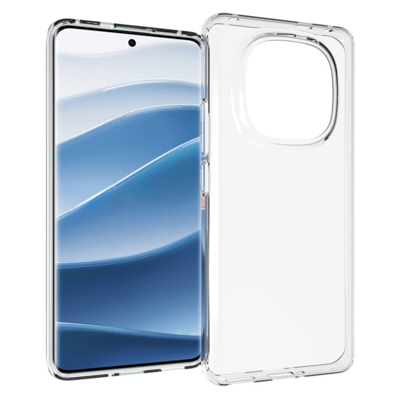 tectTech TPU Case Xiaomi Redmi Note 14 Pro Plus Genomskinlig - Prisvärt mobilskal av hög kvalitet