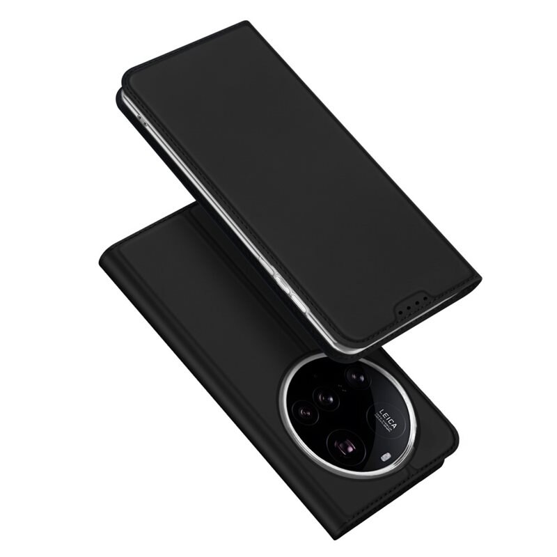 Dux Ducis Skin Pro Series Xiaomi 15 Ultra - Svart - Tunt mobilfodral med korthållare