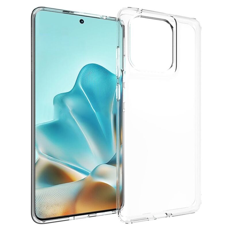 tectTech TPU Case Motorola Edge 60 Fusion Genomskinlig - Prisvärt mobilskal av hög kvalitet