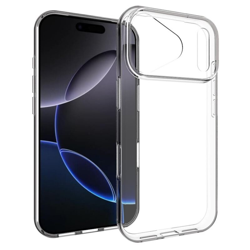 tectTech TPU Case iPhone 17 Pro Max Genomskinlig - Prisvärt mobilskal av hög kvalitet