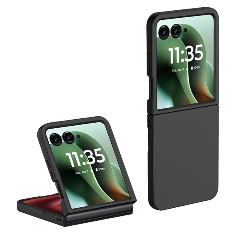 Hårdskal Gummerat Motorola Razr 60 Ultra Svart