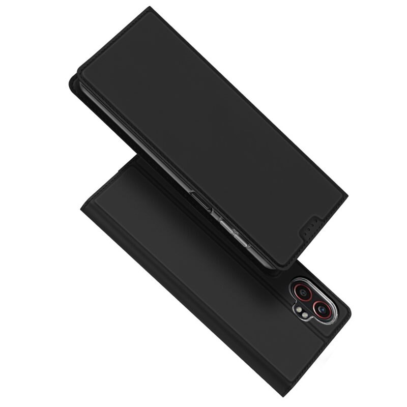 Dux Ducis Skin Pro Series Samsung Galaxy Xcover 7 Pro - Svart - Tunt mobilfodral med korthållare