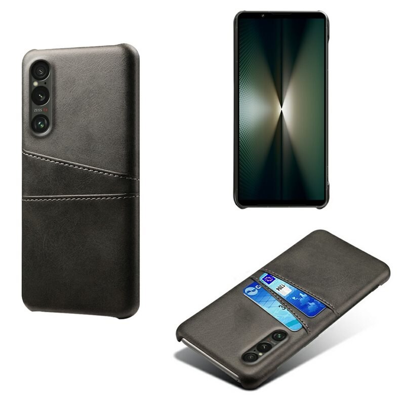 tectTech Card Slots Case Sony Xperia 1 VII Svart - Mobilskal med korthållare