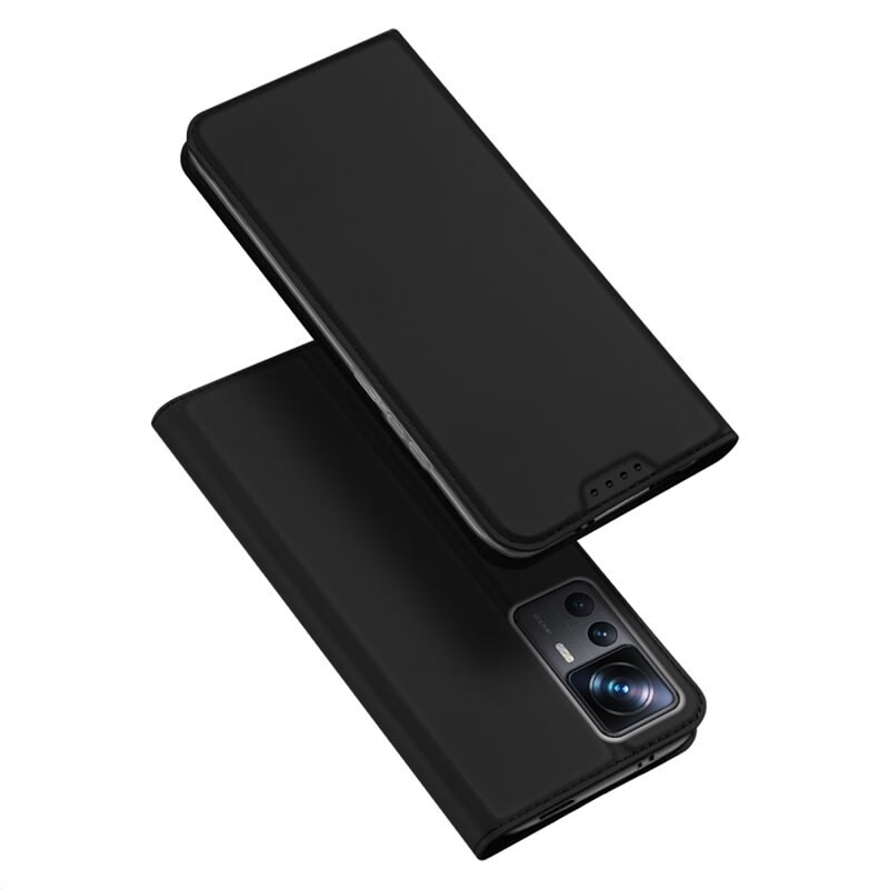 Dux Ducis Skin Pro Series Fodral Xiaomi 12T/12T Pro - Svart - Tunt mobilfodral med korthållare