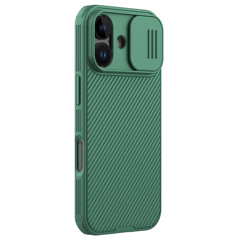 Nillkin CamShield Skal iPhone 17 Grön - Skal med inyggt kameraskydd