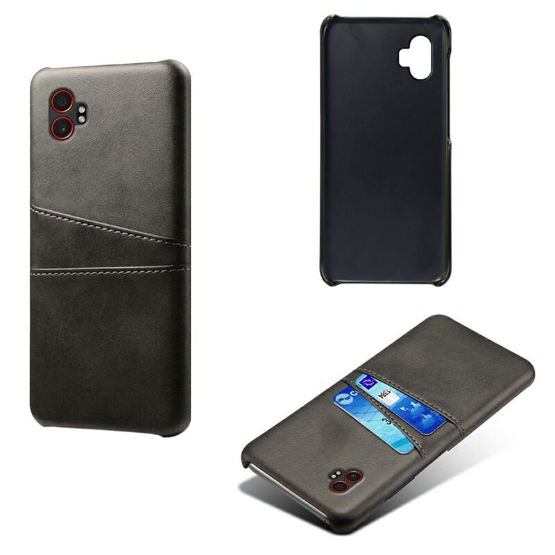 tectTech Card Slots Case Samsung Galaxy Xcover 7 Pro Svart - Mobilskal med korthållare