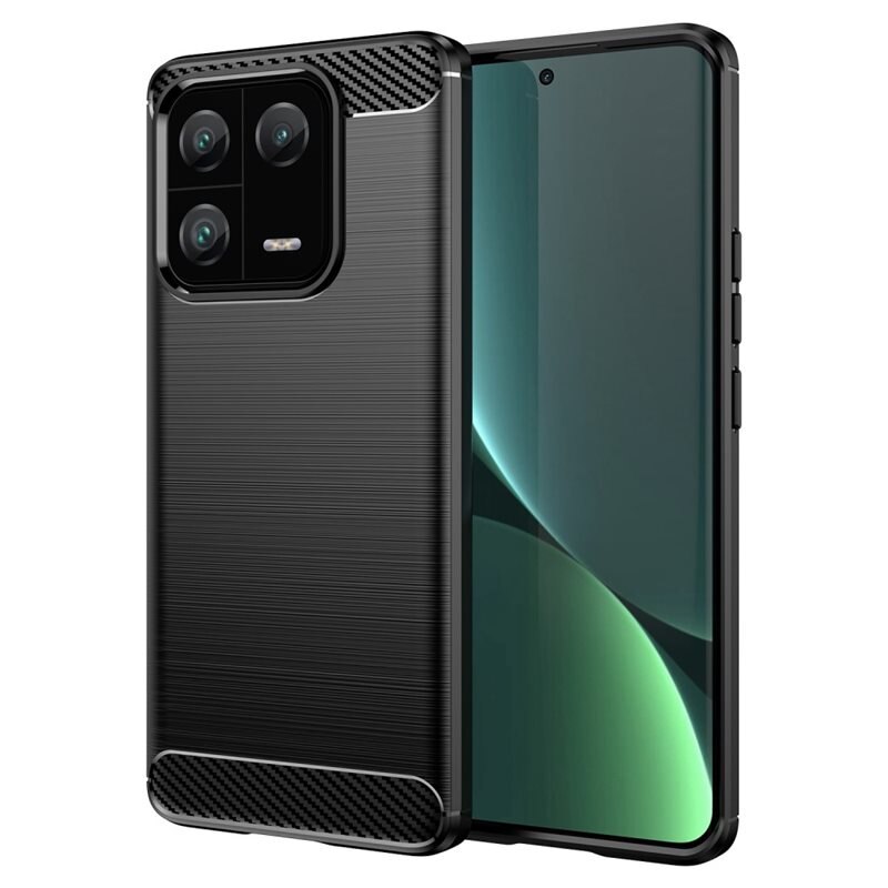 tectTech Xiaomi 13 Pro Skal TPU Brushed Svart - Mobilskal i snygg design