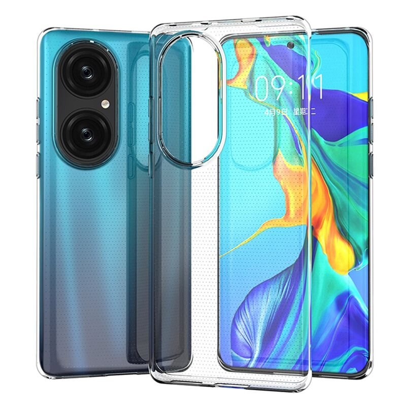 tectTech TPU Skal Huawei P50 Pro Genomskinlig - Prisvärt mobilskal av hög kvalitet