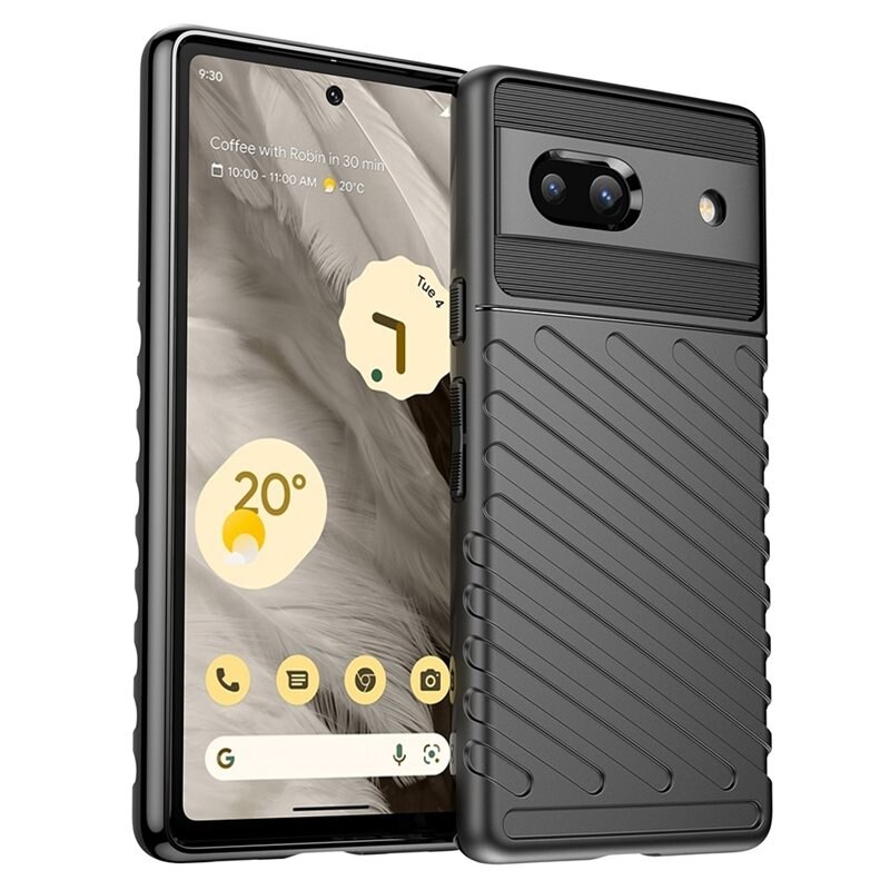 Thunder TPU Skal Google Pixel 7a svart - Mobilskal
