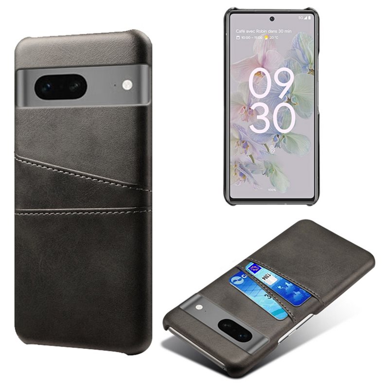 tectTech Card Slots Skal Google Pixel 7a Svart - Mobilskal med korthållare