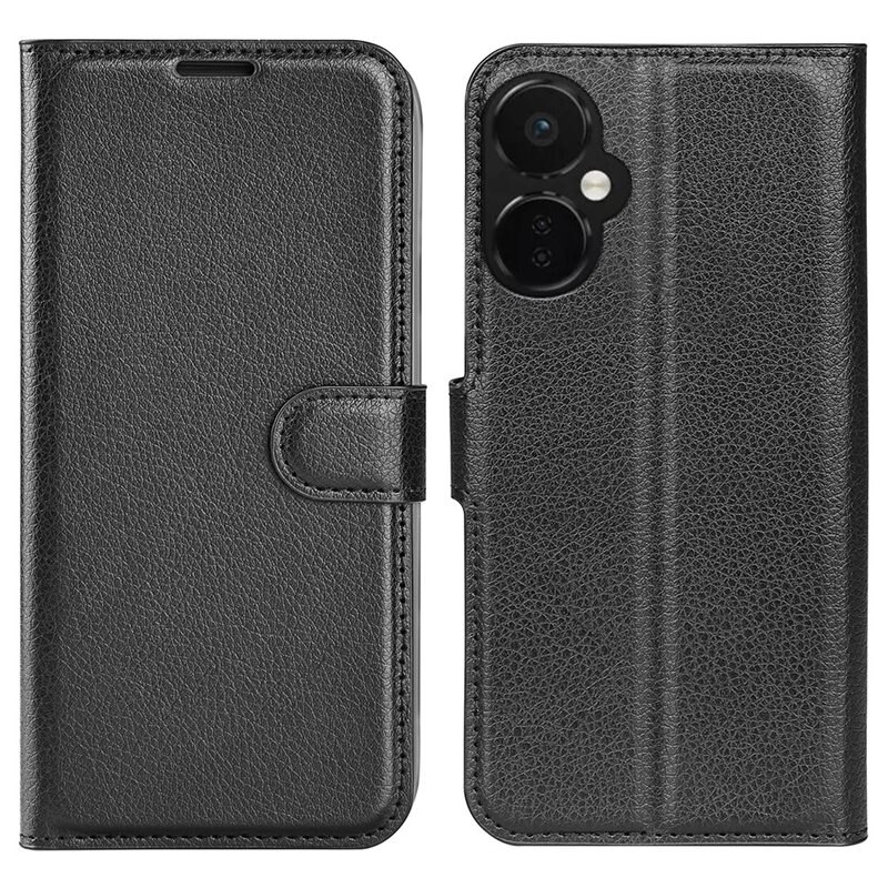 Mobilfodral OnePlus Nord CE 3 Lite Svart - Praktiskt plånboksfodral med plats för sedlar och kort