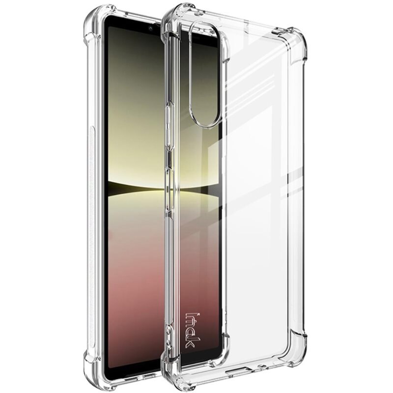 Imak Airbag Skal Sony Xperia 10 V genomskinlig - Mobilskal - Stöttåligt