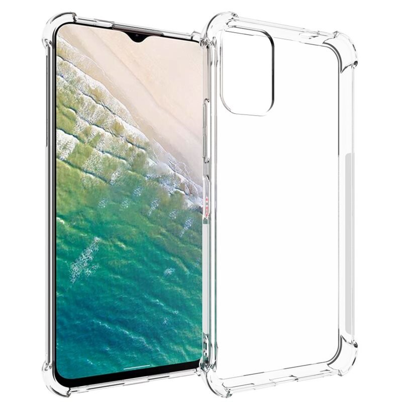 tectTech TPU Case Extra Nokia C32 Clear - Mobilskal med tåligt kantskydd