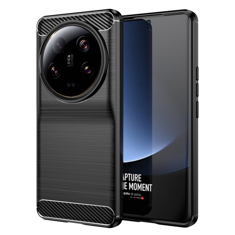 tectTech Xiaomi 13 Ultra Skal TPU Brushed Svart - Mobilskal i snygg design