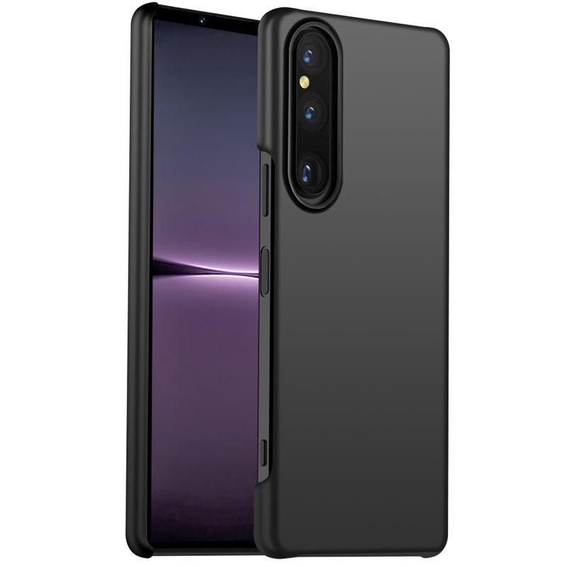 Hårdskal Gummerat Sony Xperia 1 V svart - Mobilskal
