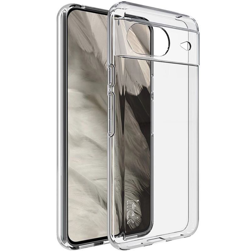 Imak TPU Case Google Pixel 8 Genomskinlig - Snyggt mobilskal - Skyddar din mobil från skador och slitage