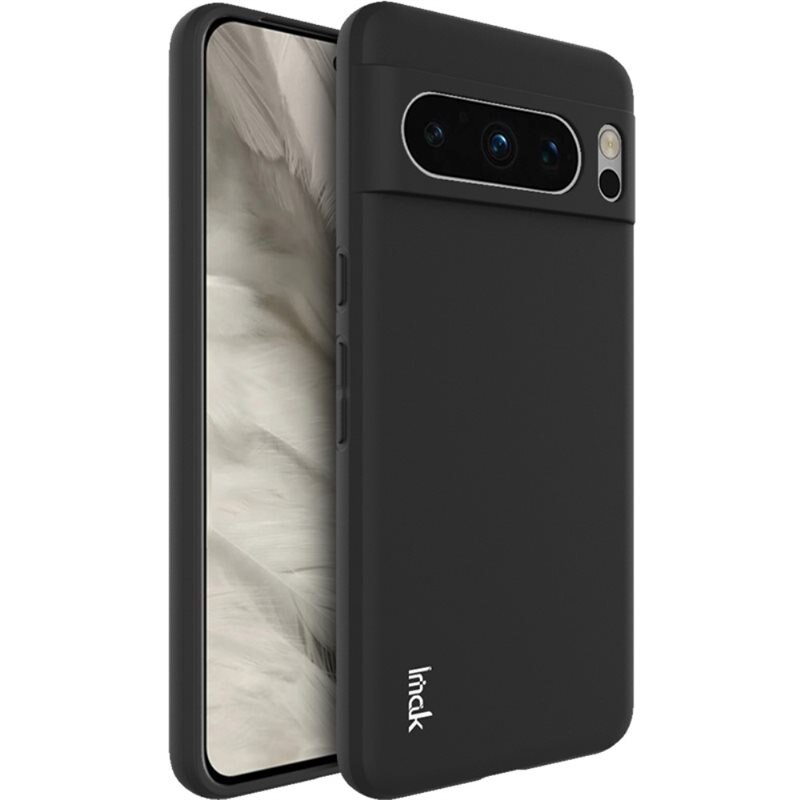 Imak Frosted TPU Case Google Pixel 8 Pro Black - Mobilskal
