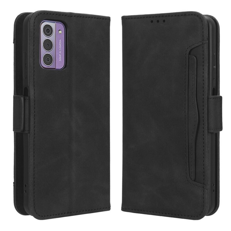 Multi Plånboksfodral Nokia G42 svart - Mobilfodral - Kortfack och sedelficka