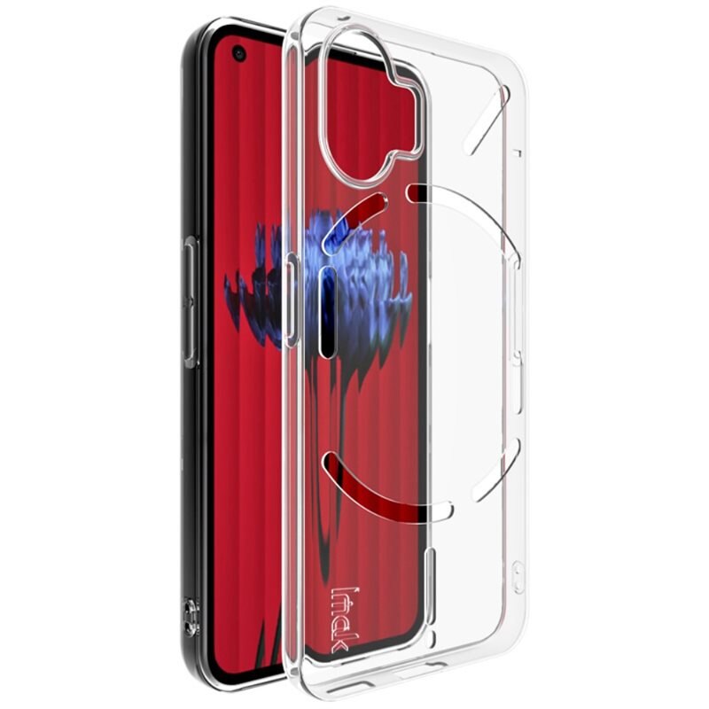 Imak TPU Case Nothing Phone 2 Genomskinlig - Snyggt mobilskal - Skyddar din mobil från skador och slitage