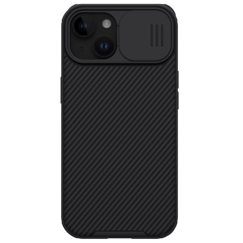 Nillkin CamShield Skal iPhone 15 Svart - Skal med inyggt kameraskydd
