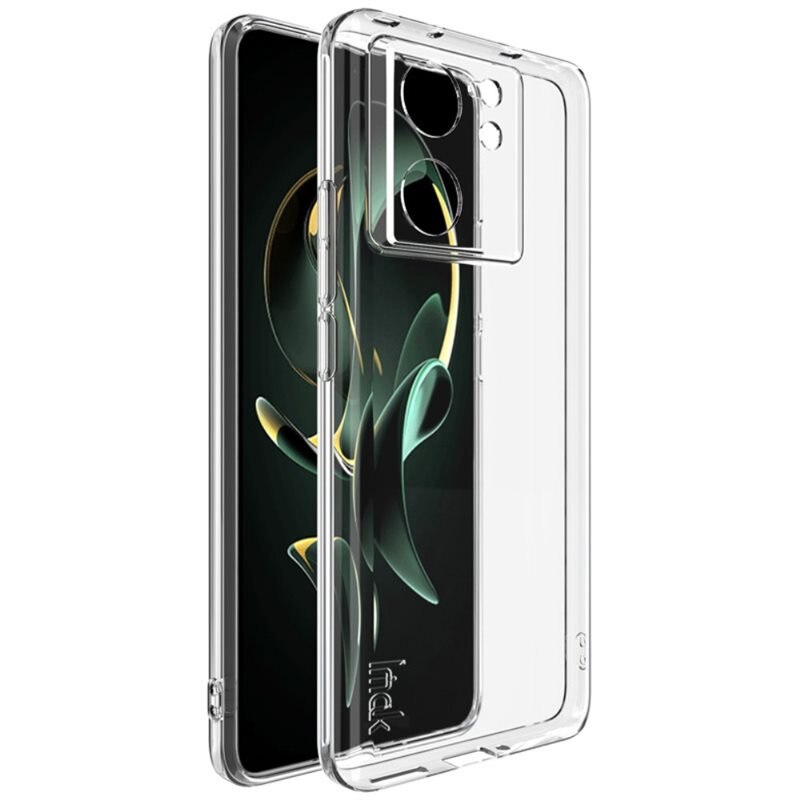 Imak TPU Case Xiaomi 13T Pro Genomskinlig - Snyggt mobilskal - Skyddar din mobil från skador och slitage