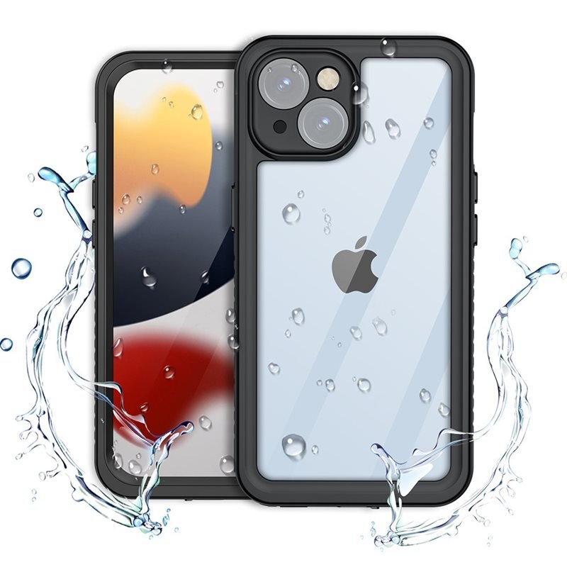 REDPEPPER Vattentätt Skal iPhone 15 transparent - Mobilskal