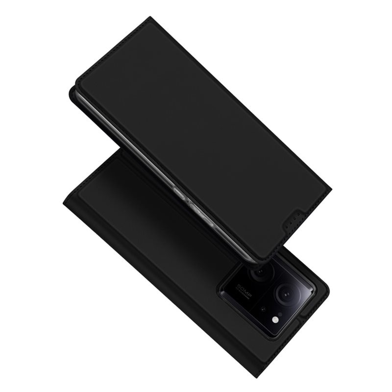 Dux Ducis Skin Pro Series Xiaomi 13T Pro - Svart - Tunt mobilfodral med korthållare