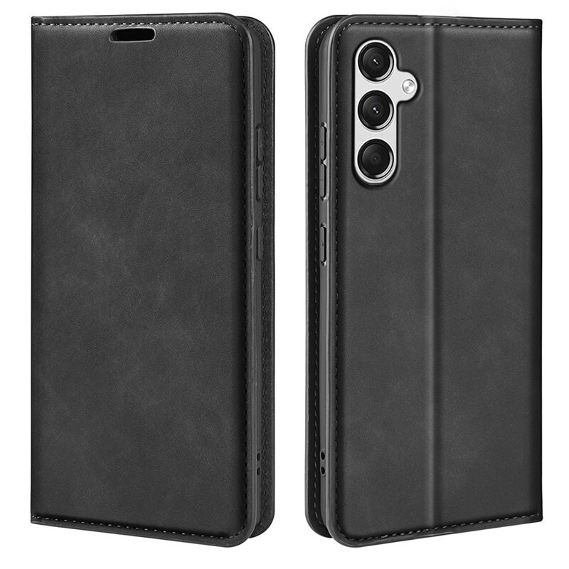 Samsung Galaxy A25 Slim Mobilfodral Svart - Plånboksfodral i slimmad design