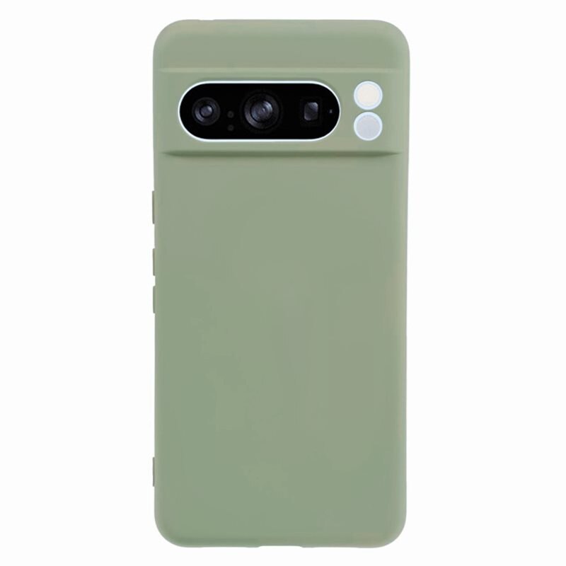 Stöttåligt Skal TPU Google Pixel 8 Pro Grön - Snyggt skal med skydd för linserna