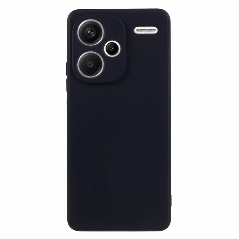 Stöttåligt Skal TPU Xiaomi Redmi Note 13 Pro Plus Svart - Snyggt skal med skydd för linserna
