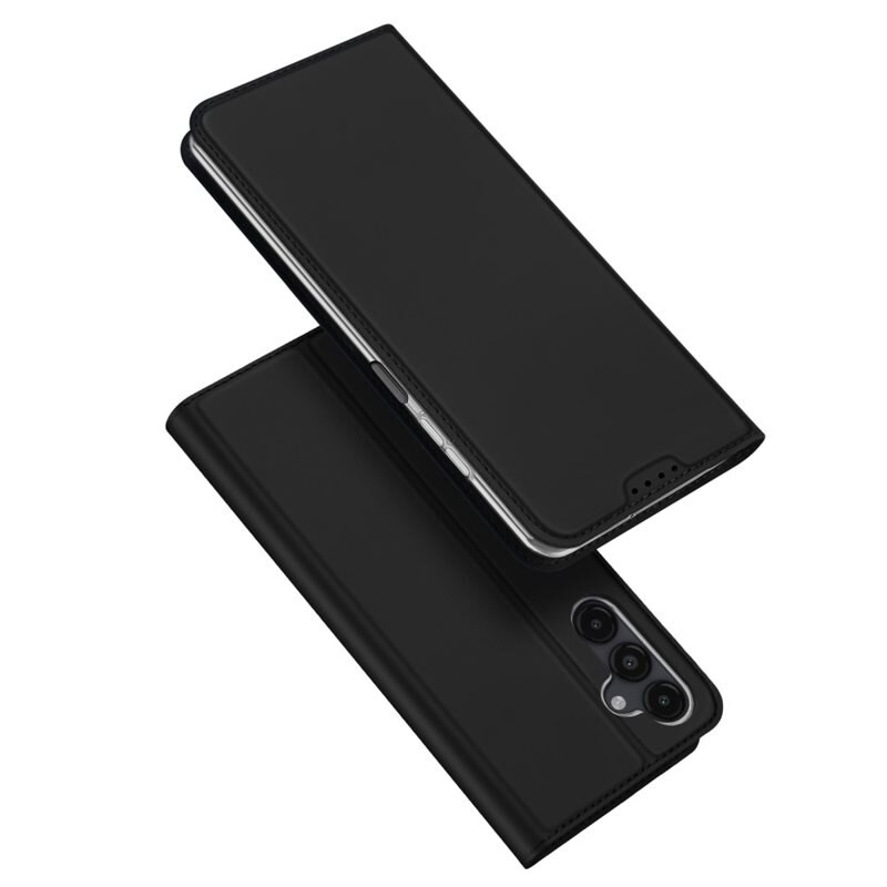 Dux Ducis Skin Pro Series Samsung Galaxy A15 - Svart - Tunt mobilfodral med korthållare